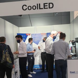 CoolLED booth at Vision 2021
